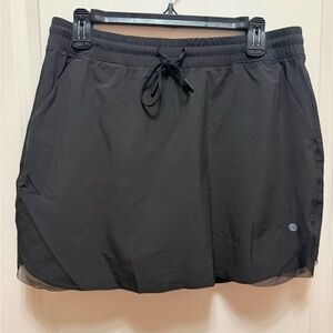 Apana Black Mini Tennis Skirt
